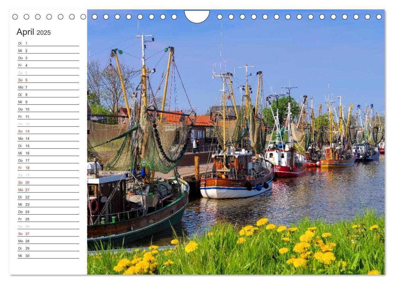 Bild: 9783435544189 | Ostfriesland - zwischen Watt und Moor (Wandkalender 2025 DIN A4...