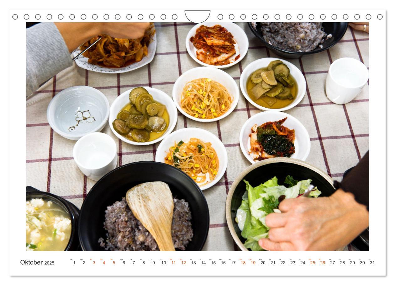 Bild: 9783383833984 | So schmeckt Südkorea: Kreative koreanische Küche (Wandkalender 2025...