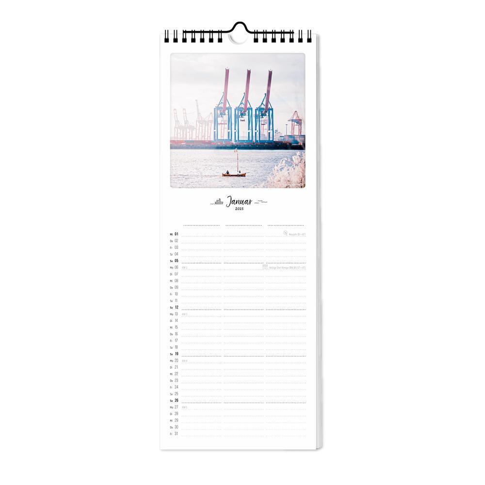 Bild: 4251781179423 | Planer 2025 - Hamburg | 3 Spalten | Pickmotion | Kalender | Deutsch