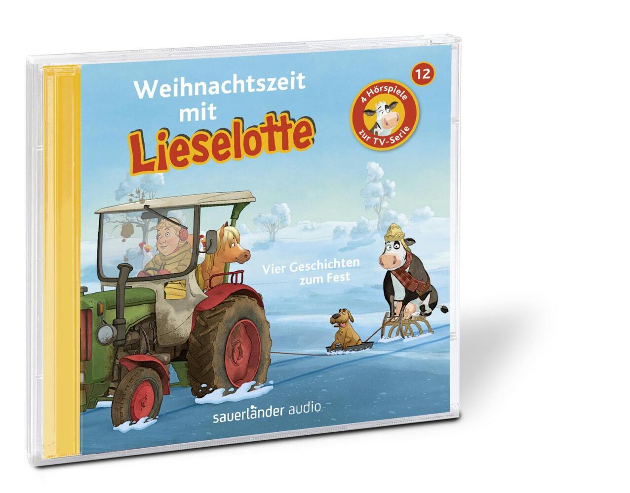 Bild: 9783839849484 | Weihnachtszeit mit Lieselotte, 1 Audio-CD | Vier Hörspiele - Folge 12