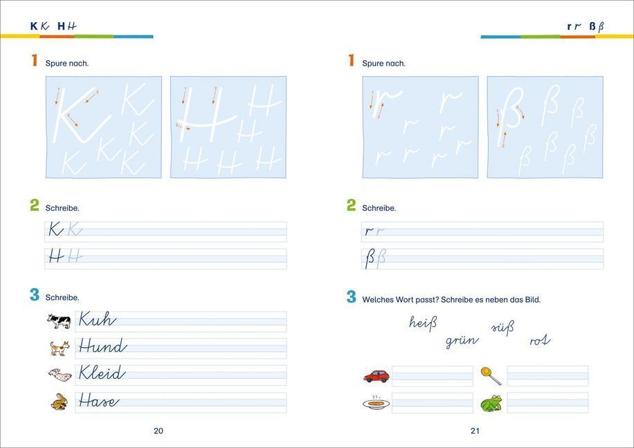 Bild: 9783788626969 | Schreibschrift üben. Vereinfachte Ausgangsschrift 1. Klasse | Buch