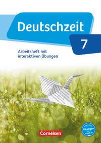 Cover: 9783060632695 | Deutschzeit 7. Schuljahr - Allgemeine Ausgabe - Arbeitsheft mit...