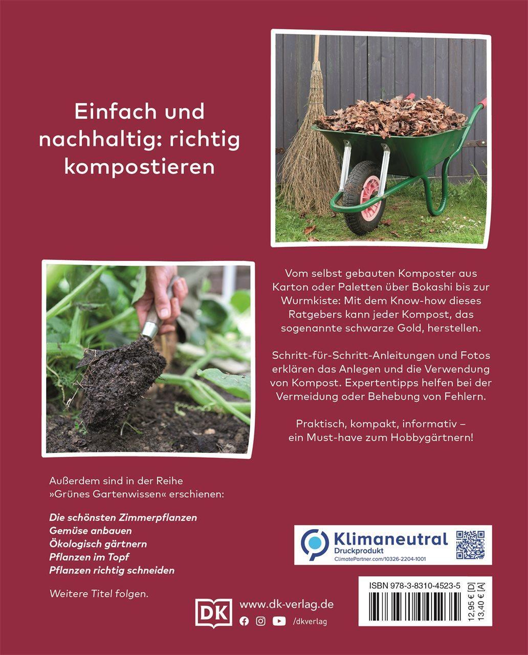 Rückseite: 9783831045235 | Grünes Gartenwissen. Alles über Kompost | Zia Allaway | Taschenbuch