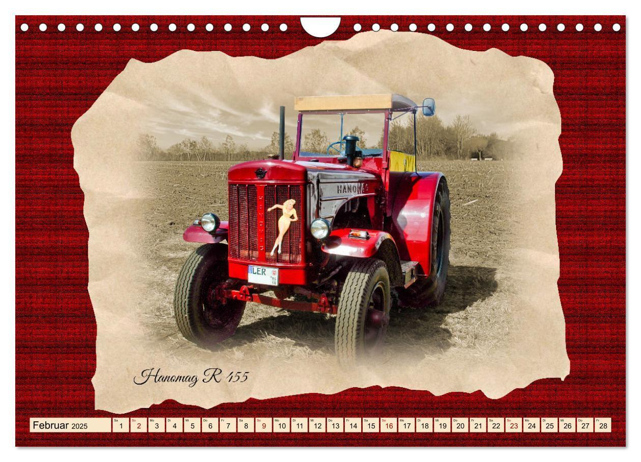 Bild: 9783383845970 | Hanomag Schlepper (Wandkalender 2025 DIN A4 quer), CALVENDO...