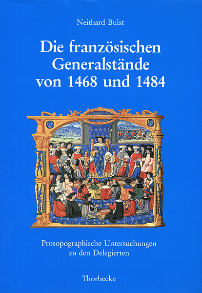 Cover: 9783799573269 | Die französischen Generalstände von 1468 und 1484 | Buch | Thorbecke