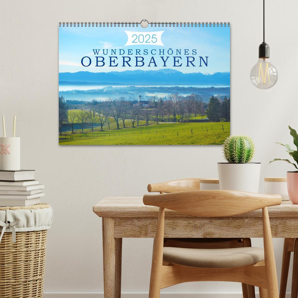 Bild: 9783435207558 | Wunderschönes Oberbayern (Wandkalender 2025 DIN A3 quer), CALVENDO...