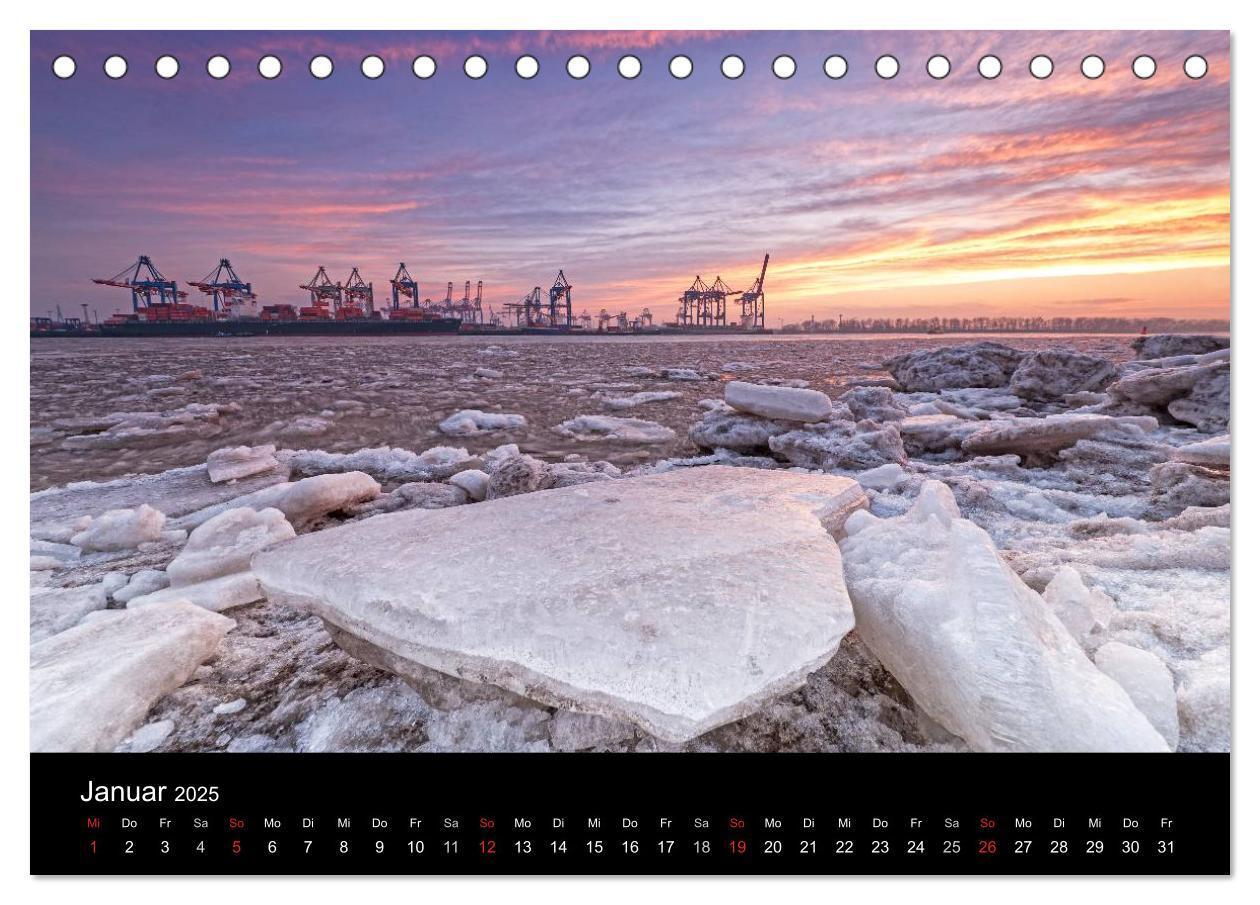 Bild: 9783435620821 | Hamburg . Das Tor zur Welt... (Tischkalender 2025 DIN A5 quer),...