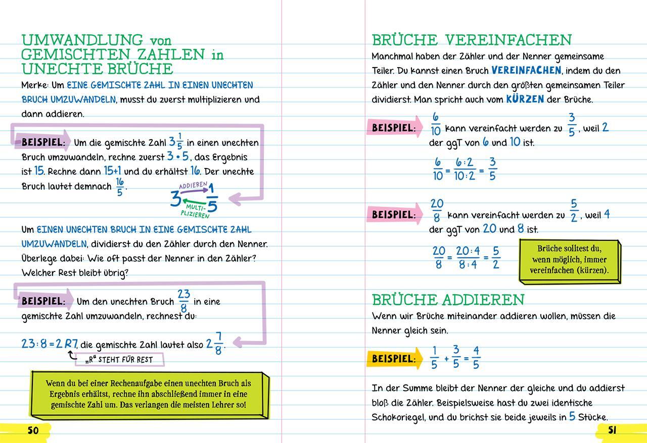 Bild: 9783743204164 | Big Fat Notebook - Alles, was du für Mathe brauchst | Altair Peterson