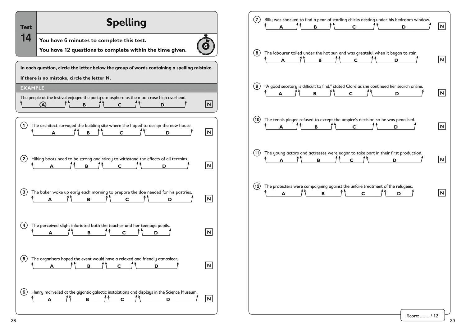 Bild: 9781844199143 | 11+ English Quick Practice Tests Age 9-10 (Year 5) | Letts 11 | Buch