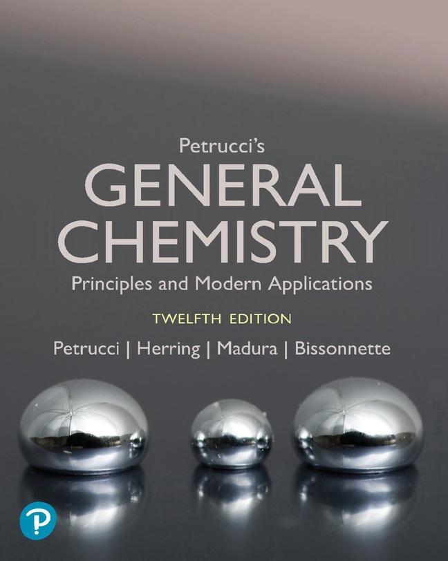 Cover: 9781292726137 | Petrucci's General Chemistry: Principles and Modern Applications