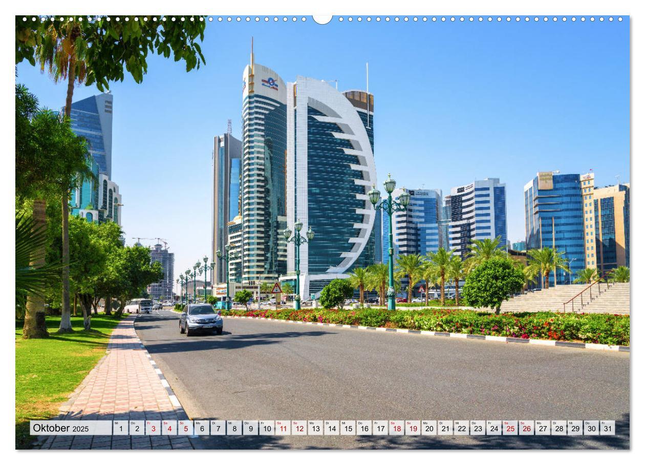 Bild: 9783435141357 | Doha - Hauptstadt von Katar (Wandkalender 2025 DIN A2 quer),...