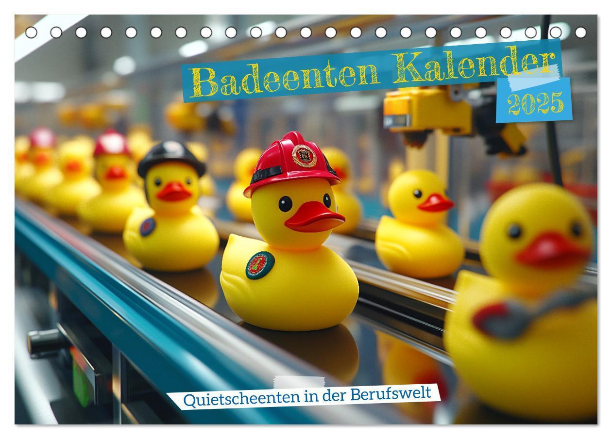 Cover: 9783457206980 | Badeenten Kalender - Quietscheenten in der Berufswelt...