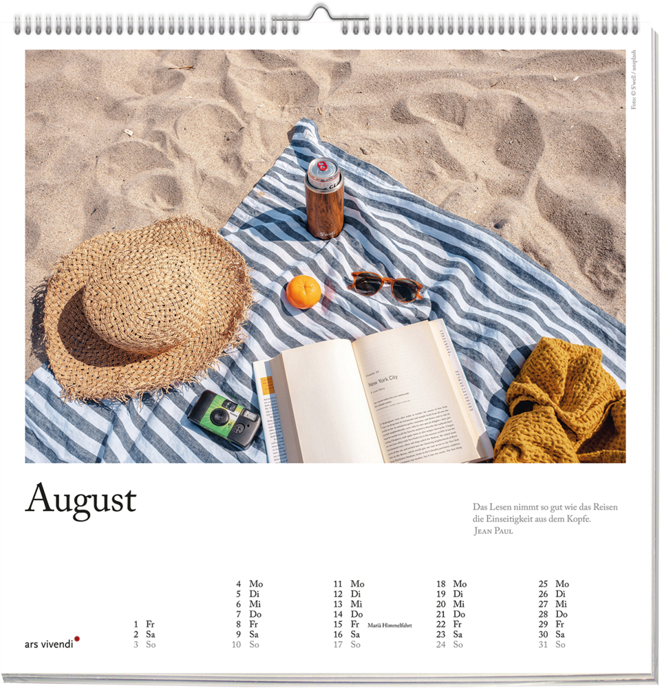 Bild: 9783747205600 | Lesen 2025 | Wandkalender | Kalender | 12 S. | Deutsch | 2025