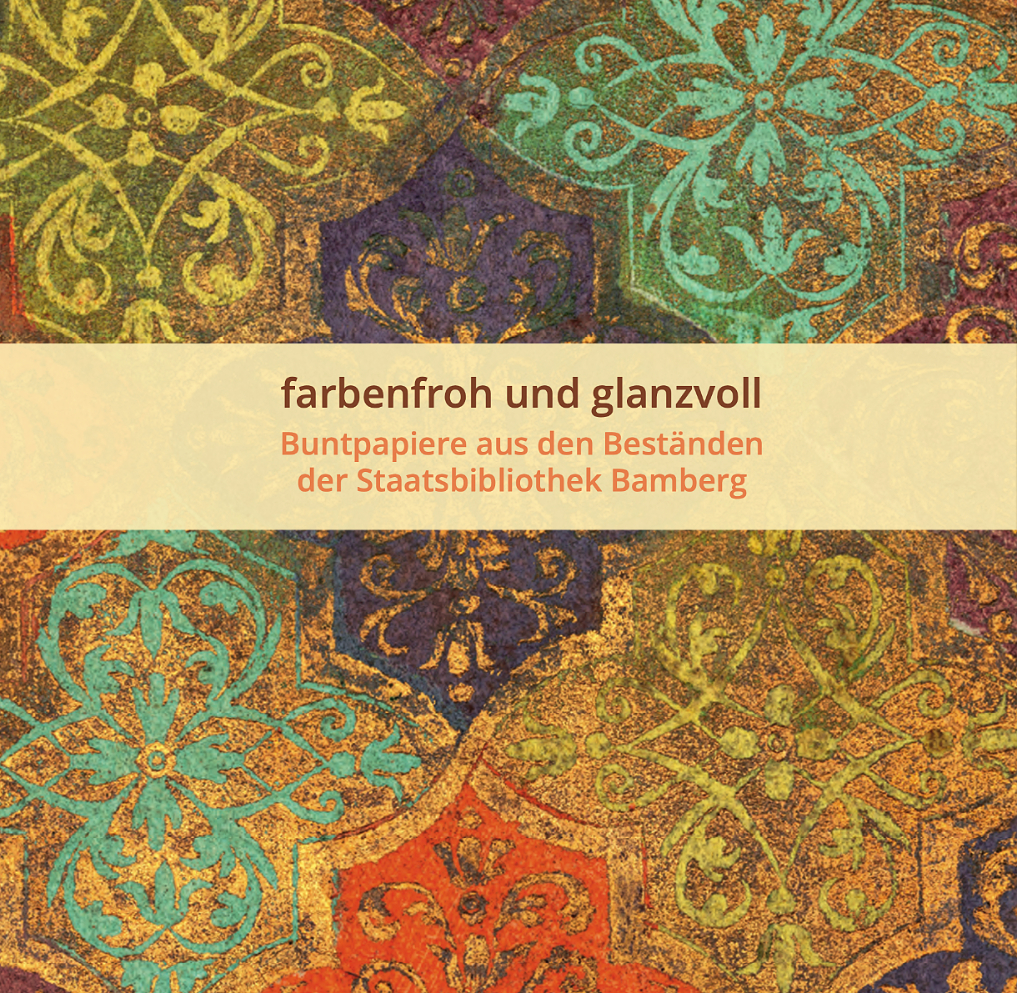 Cover: 9783874376259 | farbenfroh und glanzvoll - Buntpapiere aus den Beständen der...