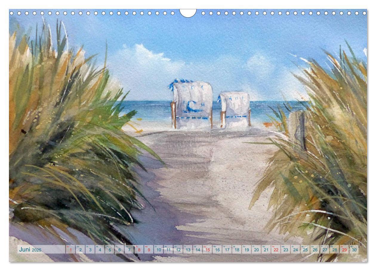 Bild: 9783435262007 | Heiligenhafen in Aquarell (Wandkalender 2025 DIN A3 quer), CALVENDO...