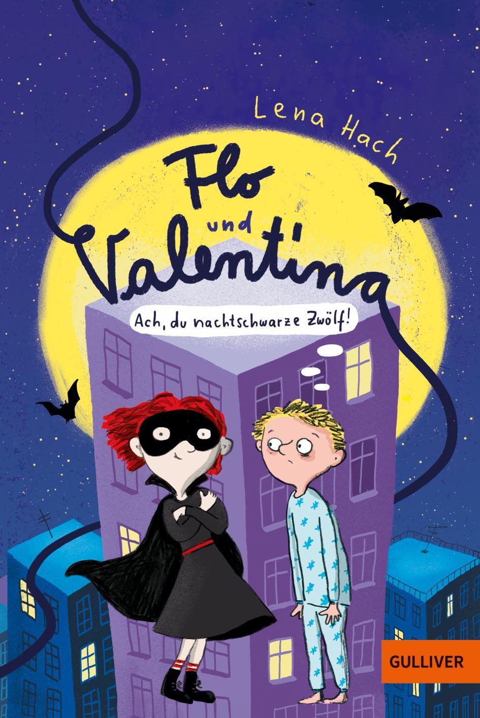 Cover: 9783407745798 | Flo und Valentina | Ach, du nachtschwarze Zwölf! | Lena Hach | Buch