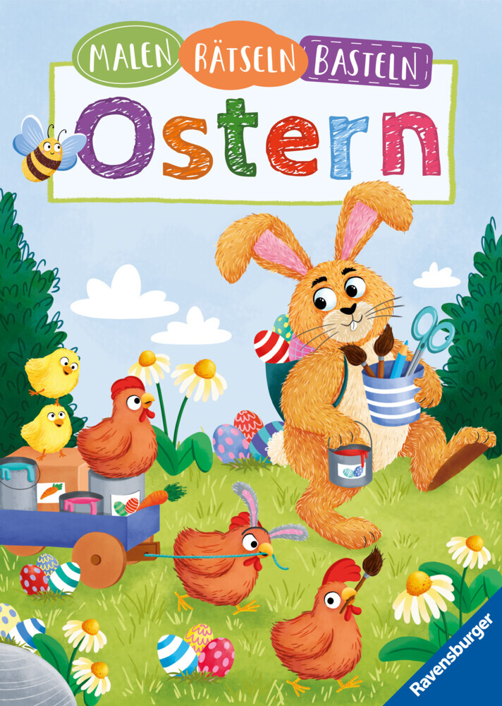 Cover: 9783473488605 | Malen, Rätseln, Basteln - Ostern | Angelika Penner | Taschenbuch