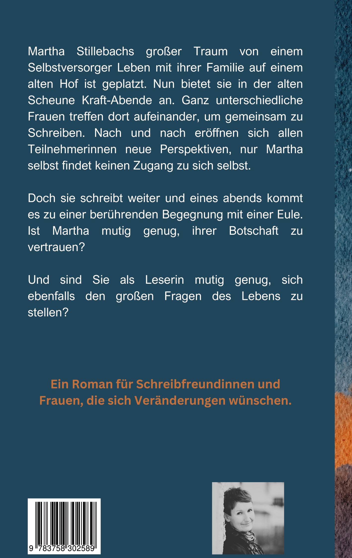 Rückseite: 9783758302589 | Die Botschaft der Eule | Ein Roman über die Kraft des Schreibens