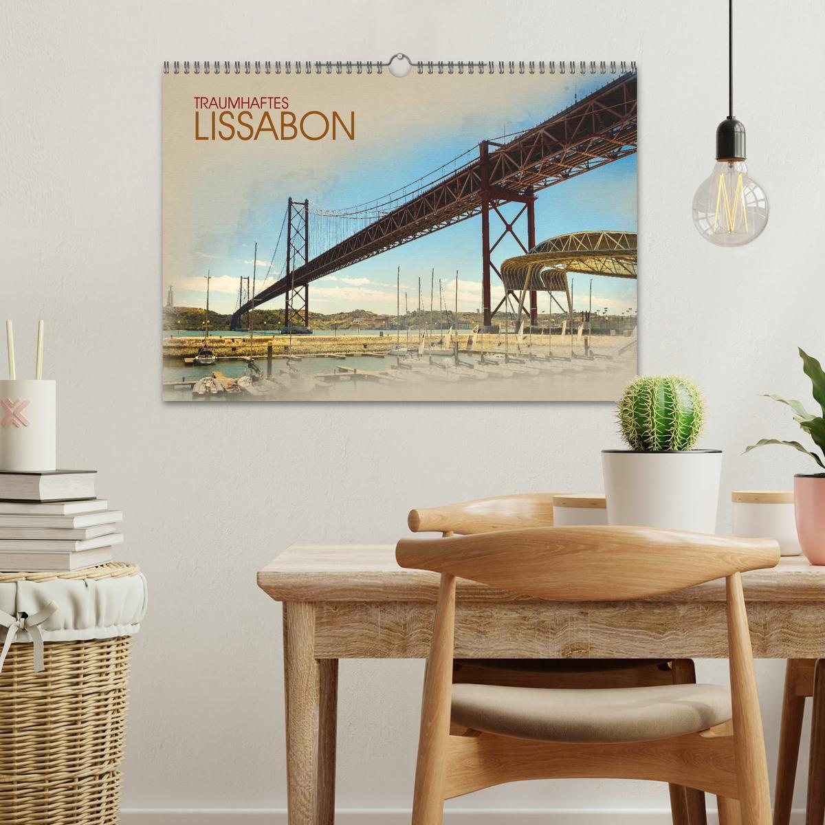 Bild: 9783435479368 | Traumhaftes Lissabon (Wandkalender 2025 DIN A3 quer), CALVENDO...