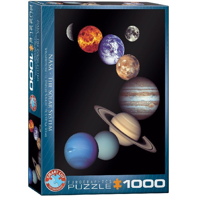 Cover: 628136601009 | NASA Sonnensystem (Puzzle) | Spiel | In Spielebox | 6000-0100 | 2020