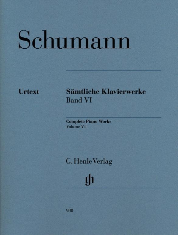 Cover: 9790201809304 | Sämtliche Klavierwerke 6 | Robert Schumann | Taschenbuch | Buch | 1998