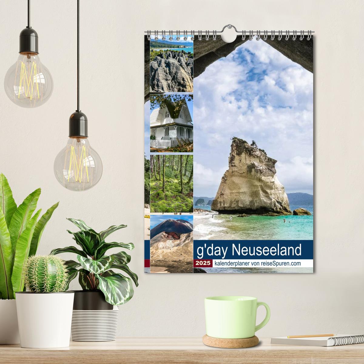 Bild: 9783435994250 | Kalenderplaner g'day Neuseeland 2025 (Wandkalender 2025 DIN A4...