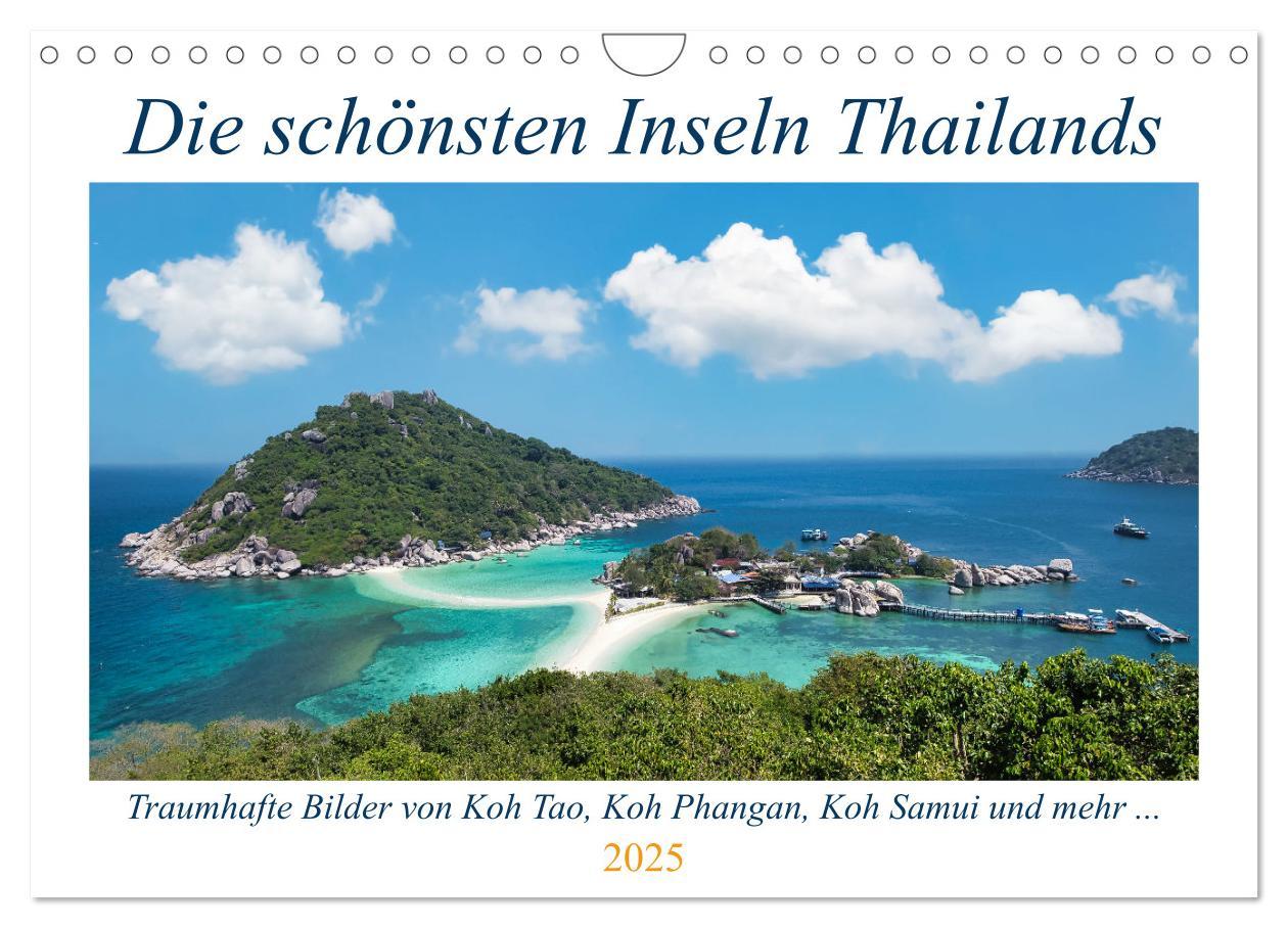 Cover: 9783435082827 | Die schönsten Inseln Thailands (Wandkalender 2025 DIN A4 quer),...