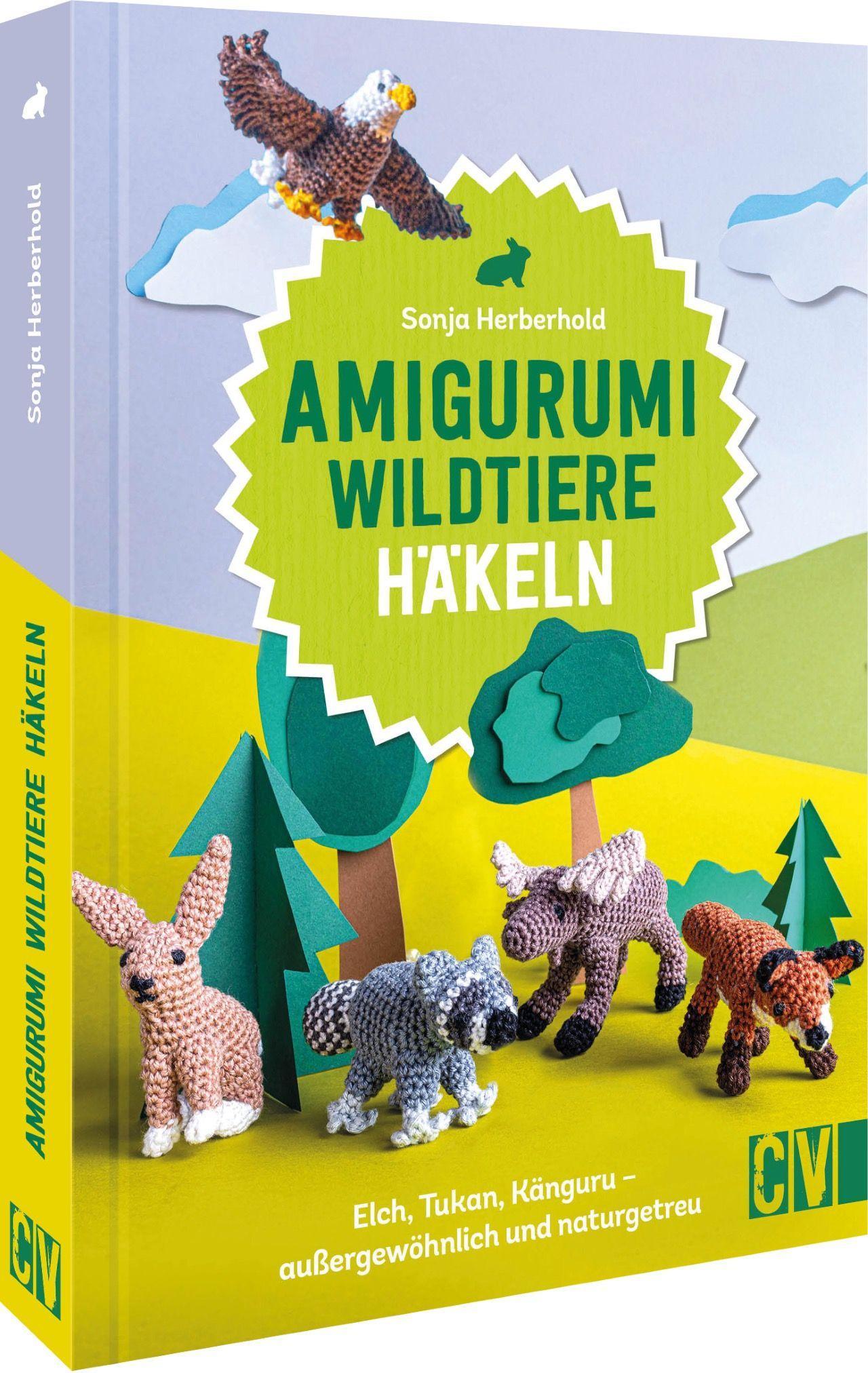 Cover: 9783841067340 | Amigurumi Wildtiere häkeln | Sonja Herberhold | Taschenbuch | 141 S.