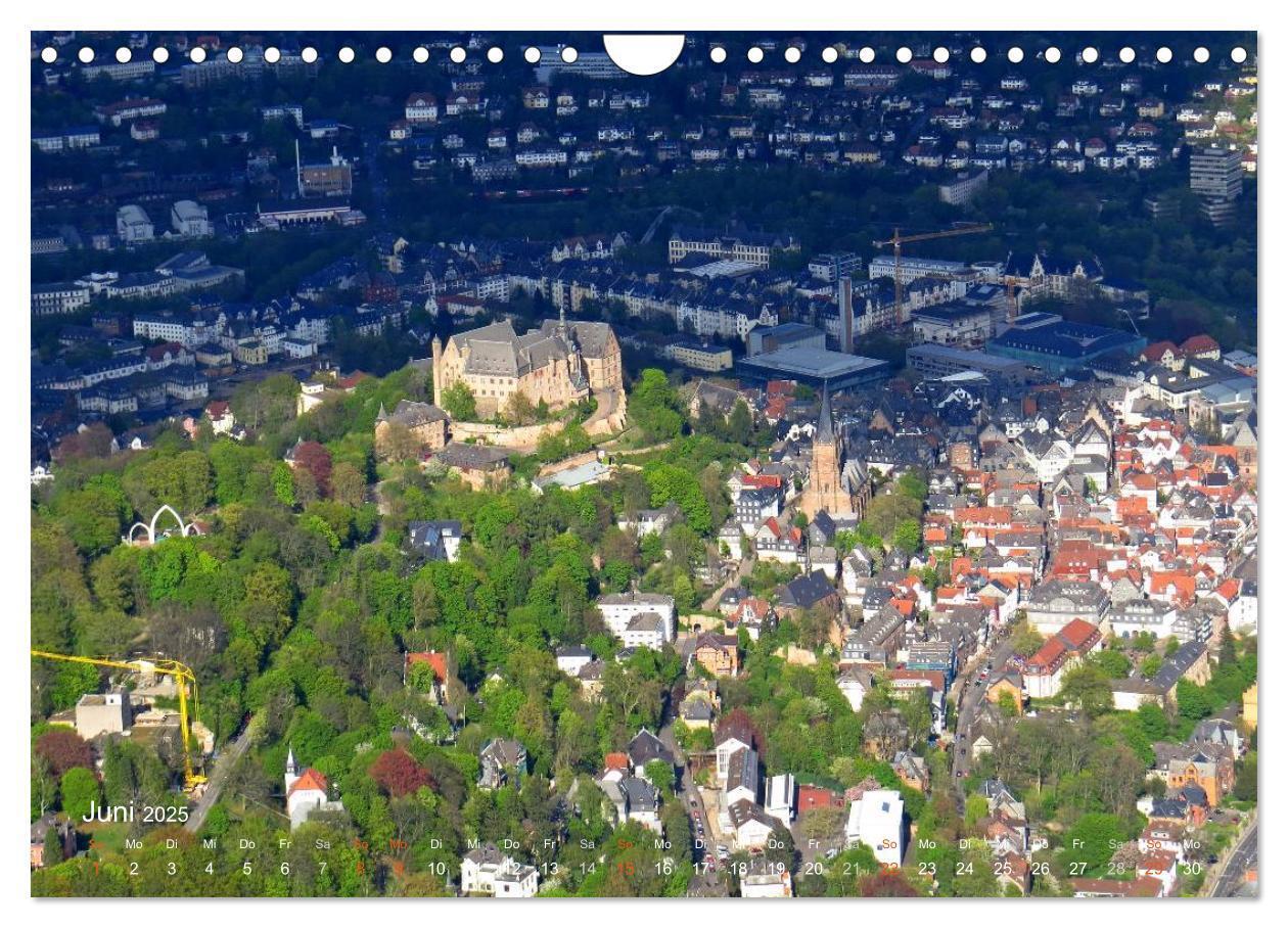 Bild: 9783435483365 | Marburg 2025 (Wandkalender 2025 DIN A4 quer), CALVENDO Monatskalender