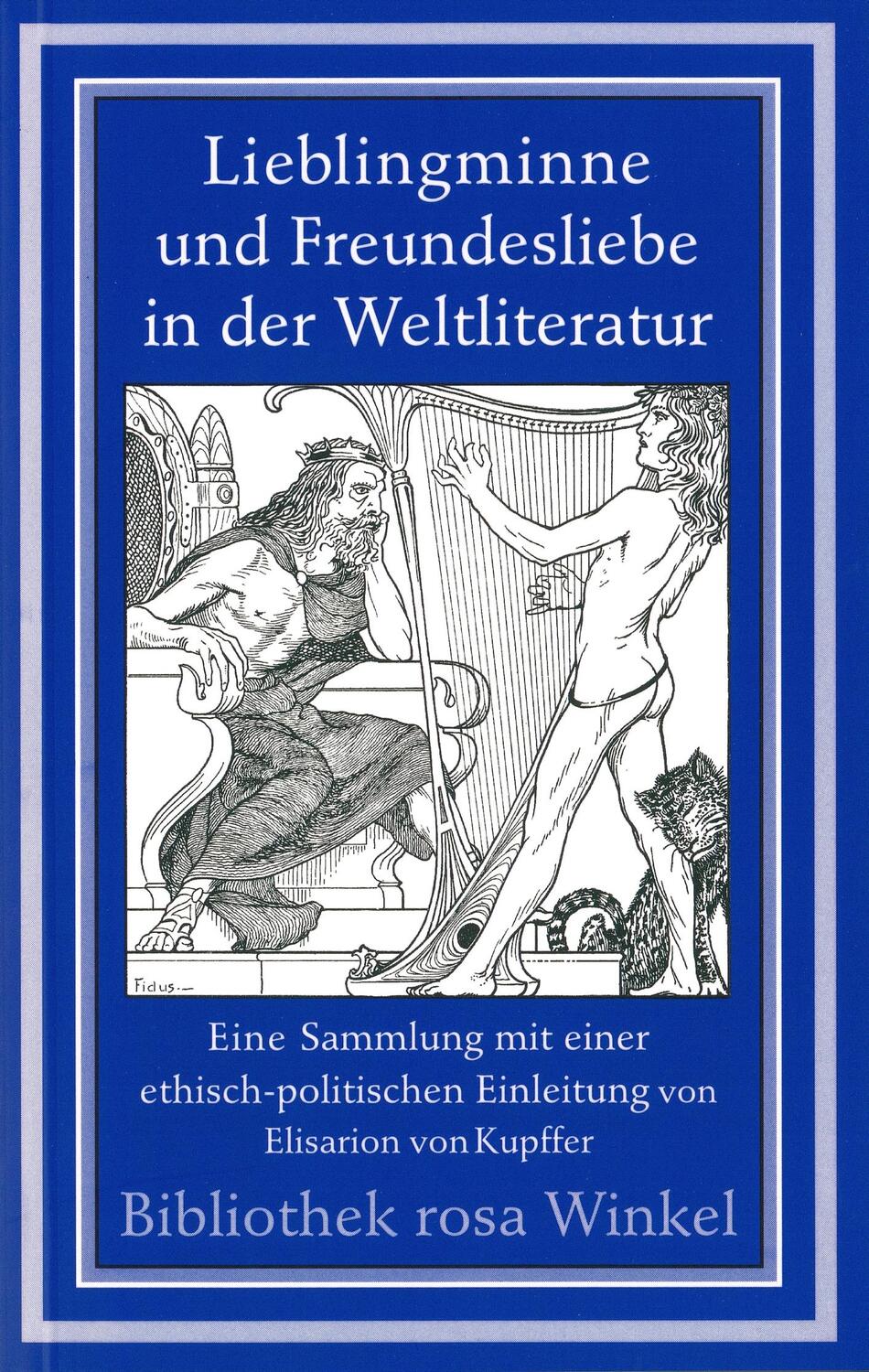 Cover: 9783861490340 | Lieblingminne und Freundesliebe in der Weltliteratur | Eine Sammlung