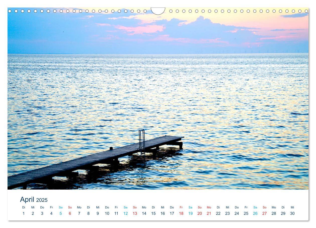 Bild: 9783435113415 | Der Fehmarn-Steg (Wandkalender 2025 DIN A3 quer), CALVENDO...