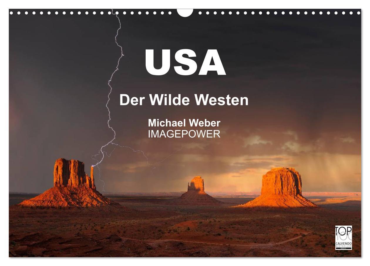 Cover: 9783435800339 | USA - Der Wilde Westen (Wandkalender 2025 DIN A3 quer), CALVENDO...