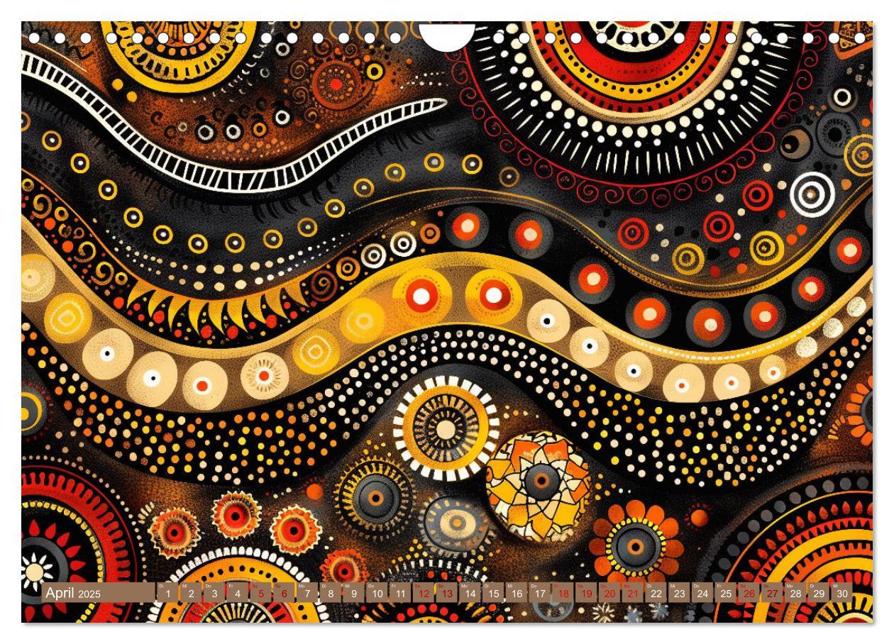 Bild: 9783383819148 | Aborigines - Farben des Outback (Wandkalender 2025 DIN A4 quer),...