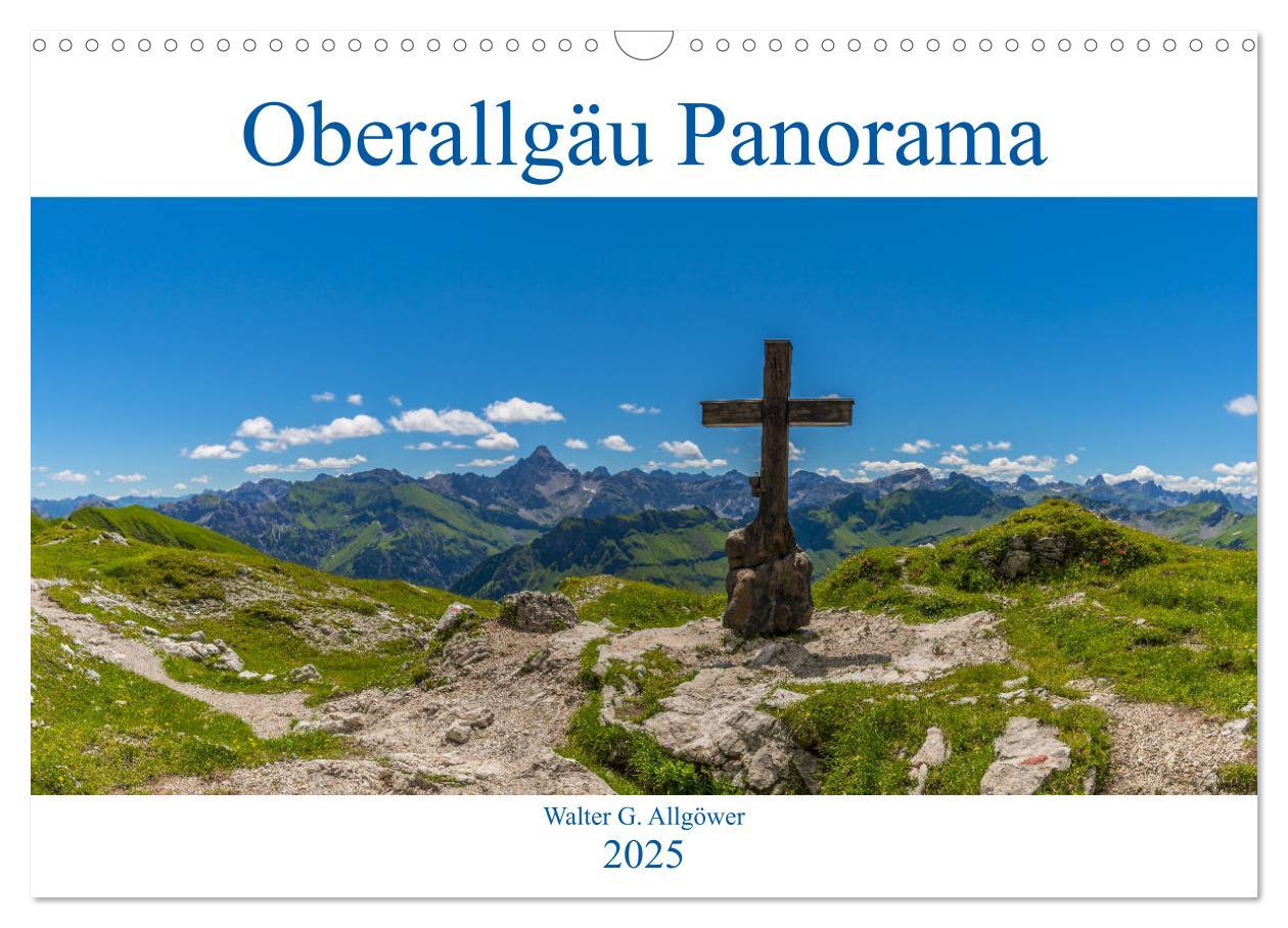 Cover: 9783435358663 | Oberallgäu Panorama (Wandkalender 2025 DIN A3 quer), CALVENDO...