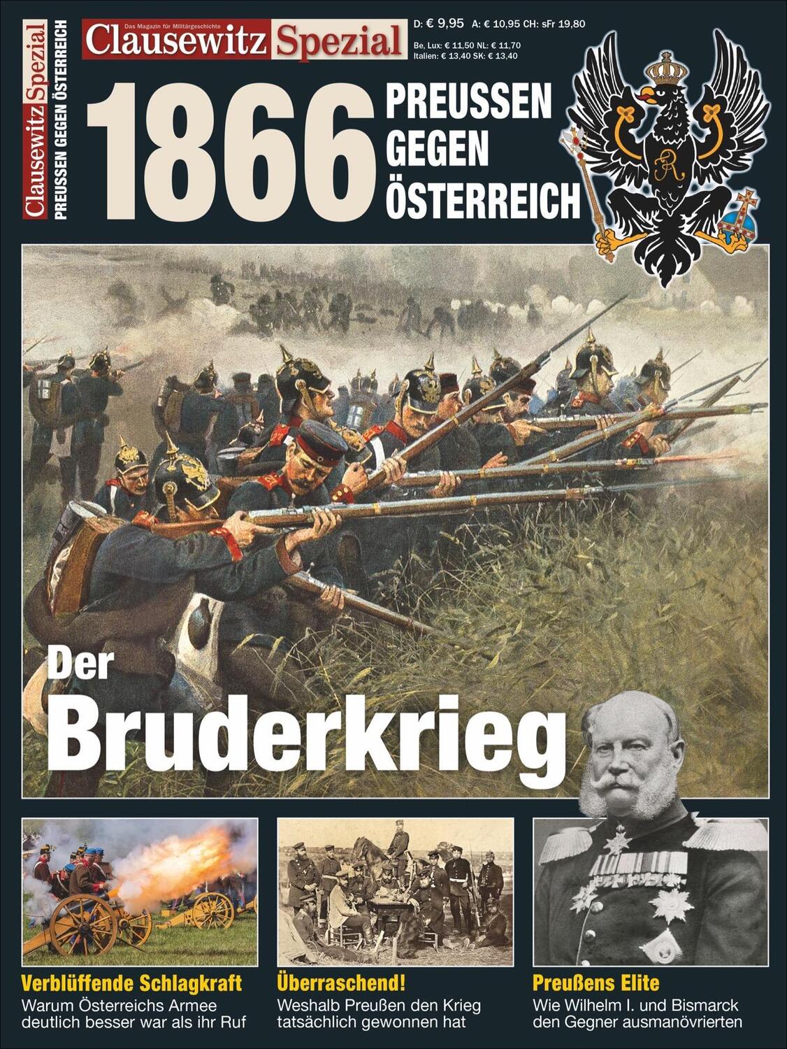 Cover: 9783862455898 | Clausewitz Spezial 24. Deutscher Krieg 1866 | Stefan Krüger | Buch