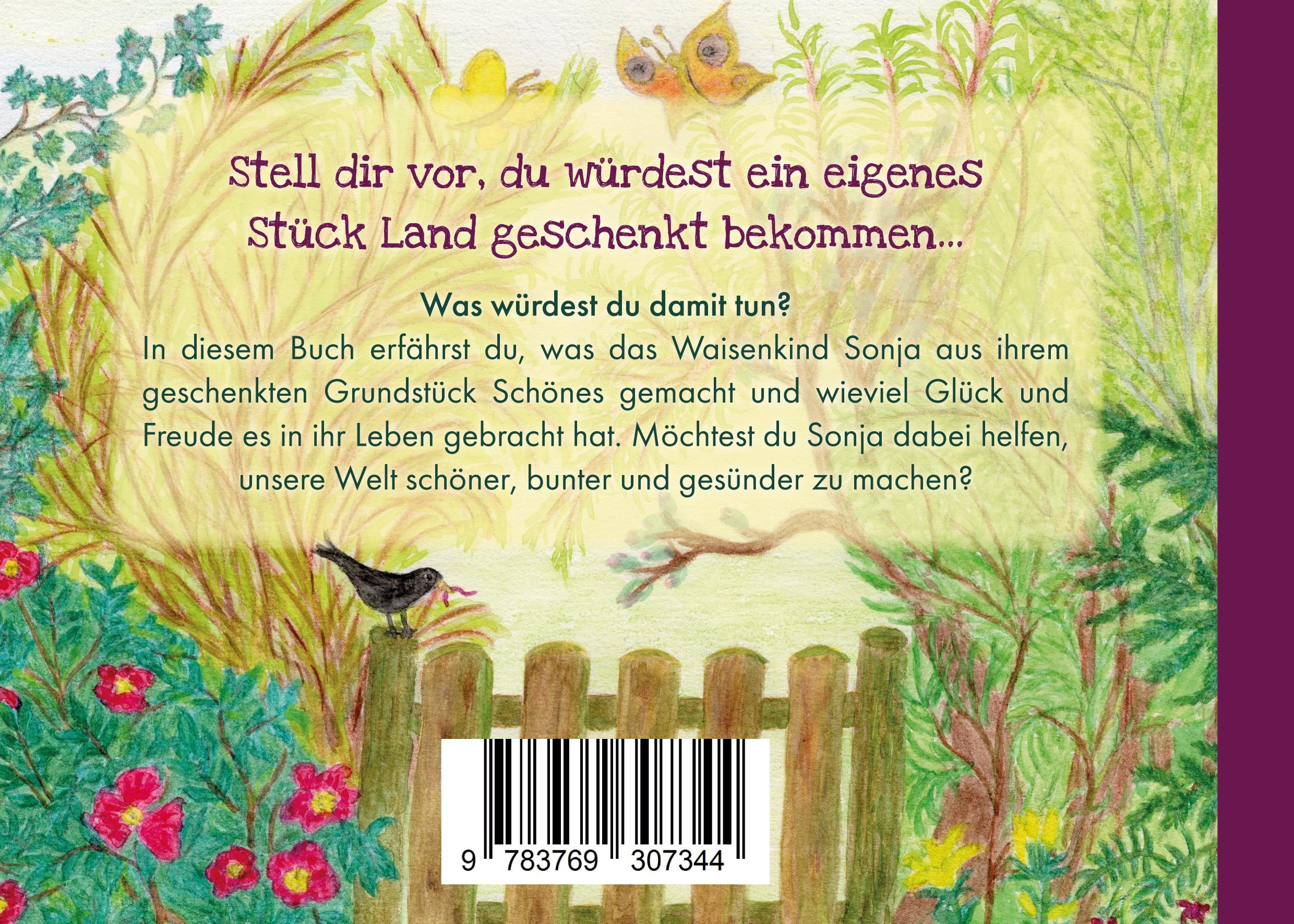 Rückseite: 9783769307344 | Sonja und ihr Garten | Nicki Rube | Buch | HC gerader Rücken kaschiert