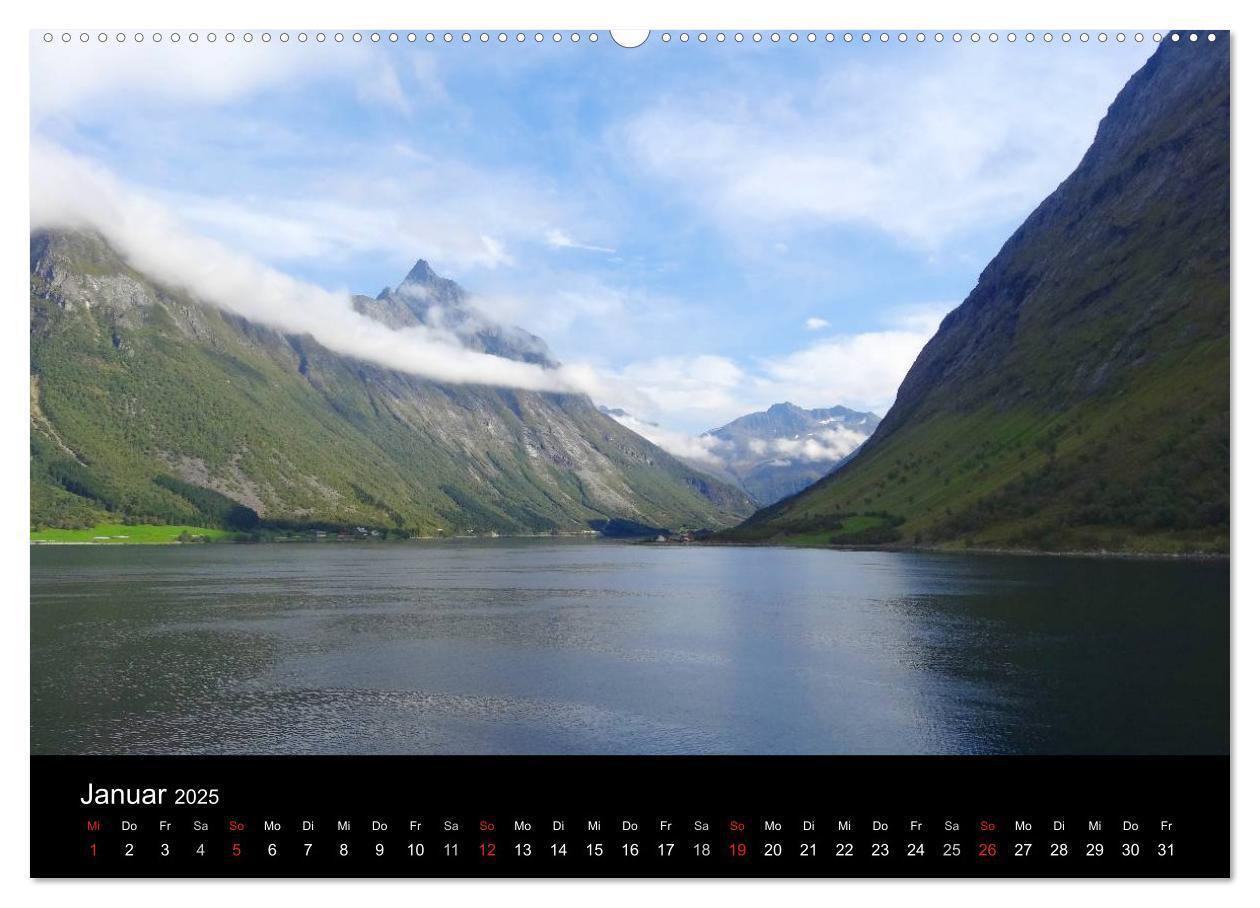 Bild: 9783435776504 | Impressionen von Norwegen entlang der Hurtigruten (Wandkalender...