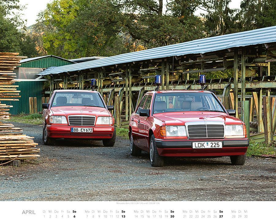 Bild: 9783966647946 | Mercedes Benz W 124 Kalender 2025 | Jan Strunk | Kalender | 14 S.