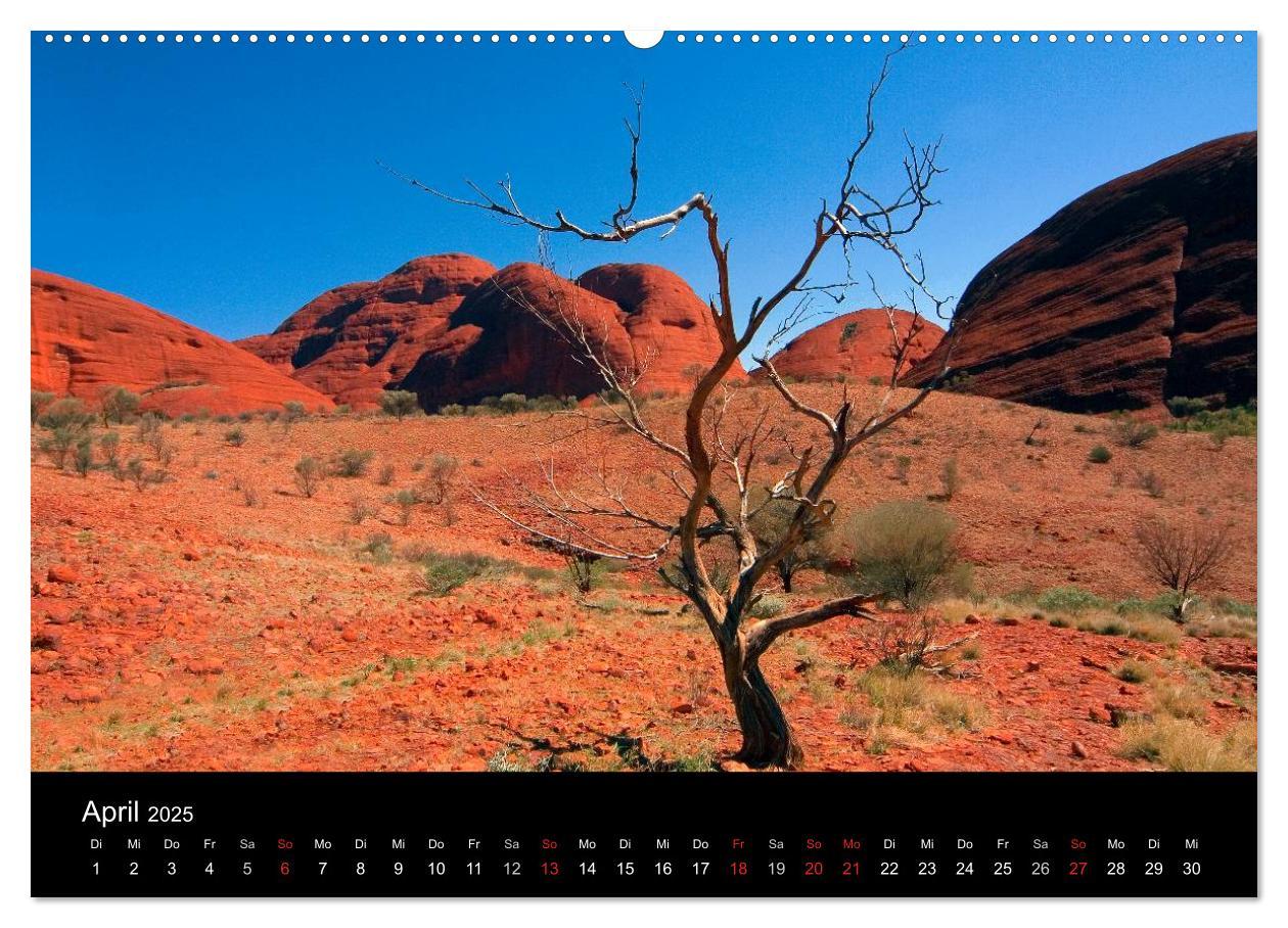 Bild: 9783435809141 | Australien (Wandkalender 2025 DIN A2 quer), CALVENDO Monatskalender