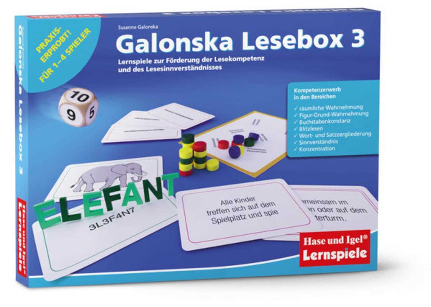 Cover: 4260505835095 | Galonska Lesebox 3 | Susanne Galonska | Spiel | 509-5 | Deutsch | 2018