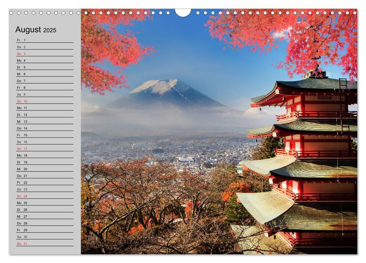 Bild: 9783435535194 | Japan ¿ Impressionen (Wandkalender 2025 DIN A3 quer), CALVENDO...