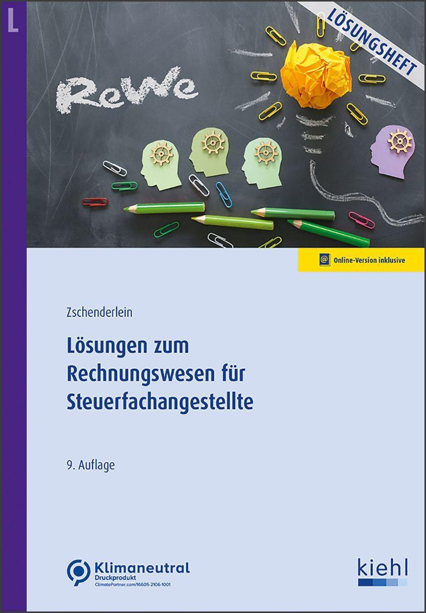 Cover: 9783470644097 | Lösungen zum Rechnungswesen für Steuerfachangestellte | Zschenderlein