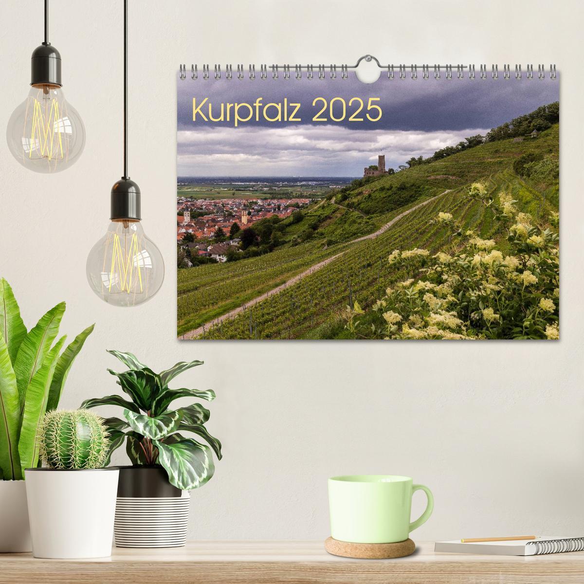 Bild: 9783435579822 | Kurpfalz 2025 (Wandkalender 2025 DIN A4 quer), CALVENDO Monatskalender