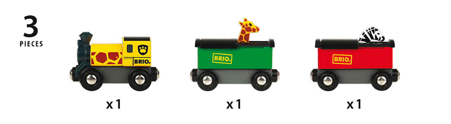 Bild: 7312350337228 | 33722 BRIO Safari-Zug | BRIO® | Spiel | In Schachtel | 63372200 | 2014