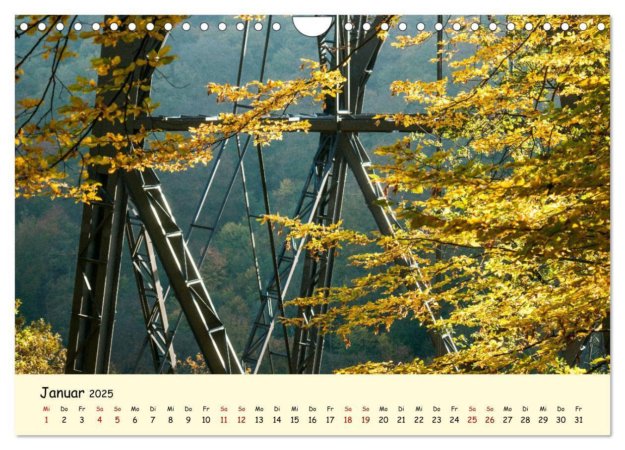 Bild: 9783435012237 | Müngstener Brücke - Landschaft rund um Solingen (Wandkalender 2025...