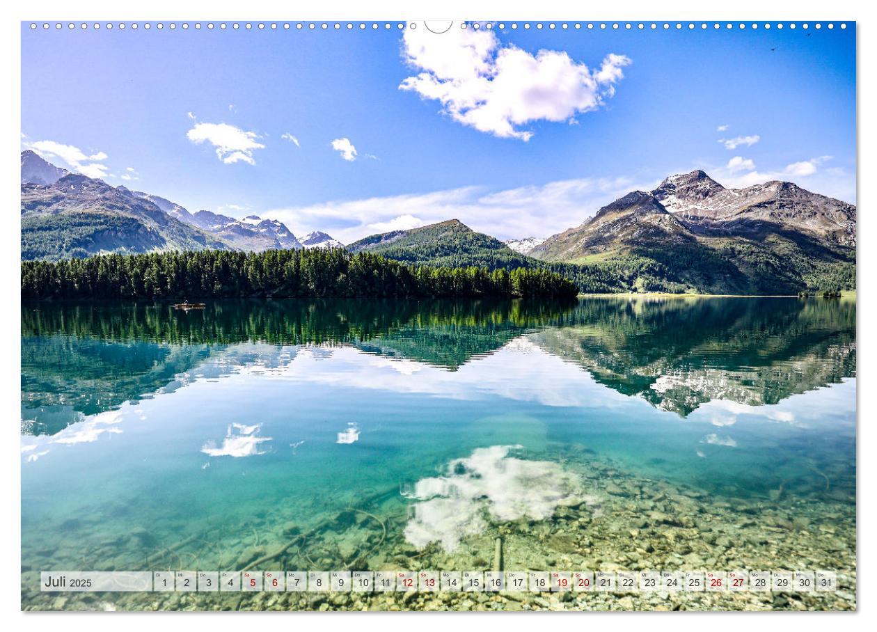 Bild: 9783383912238 | Silsersee Engadin (Wandkalender 2025 DIN A2 quer), CALVENDO...