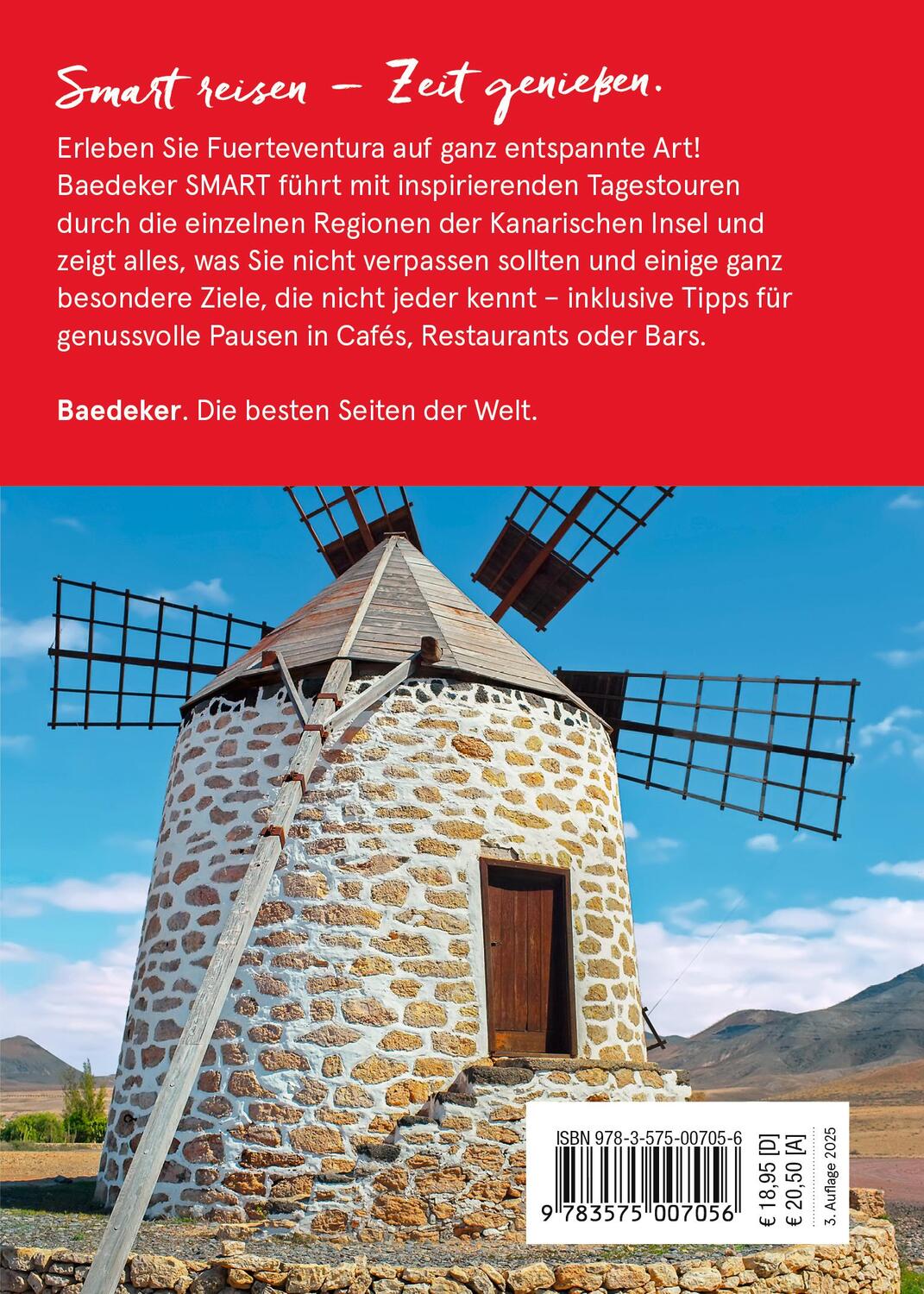 Rückseite: 9783575007056 | Baedeker SMART Reiseführer Fuerteventura | Rolf Goetz | Taschenbuch