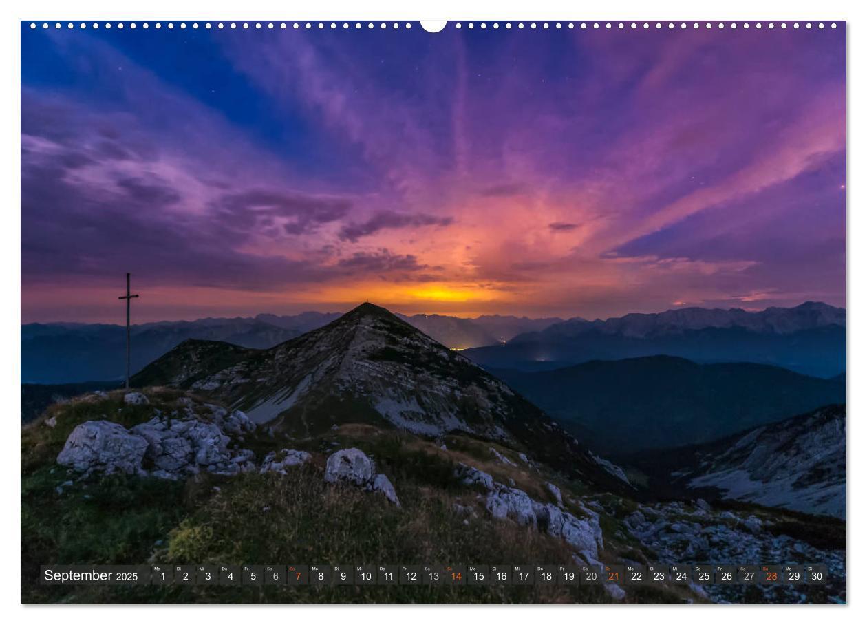 Bild: 9783435423927 | Himmelslichter - Mond und Sterne (Wandkalender 2025 DIN A2 quer),...