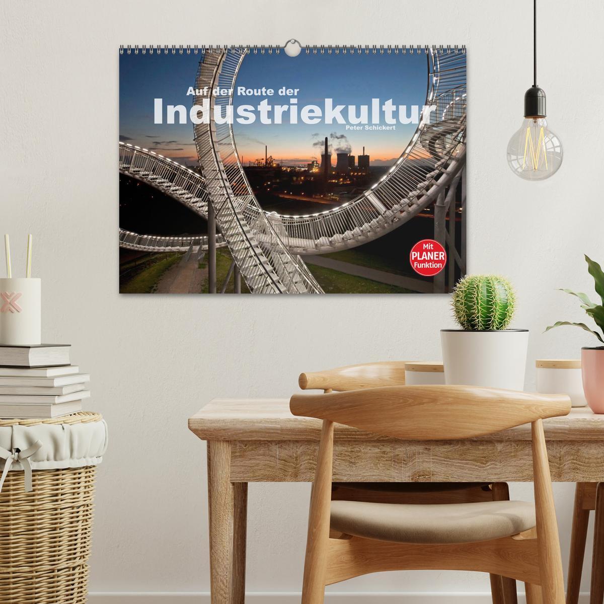 Bild: 9783435479849 | Auf der Route der Industriekultur (Wandkalender 2025 DIN A3 quer),...