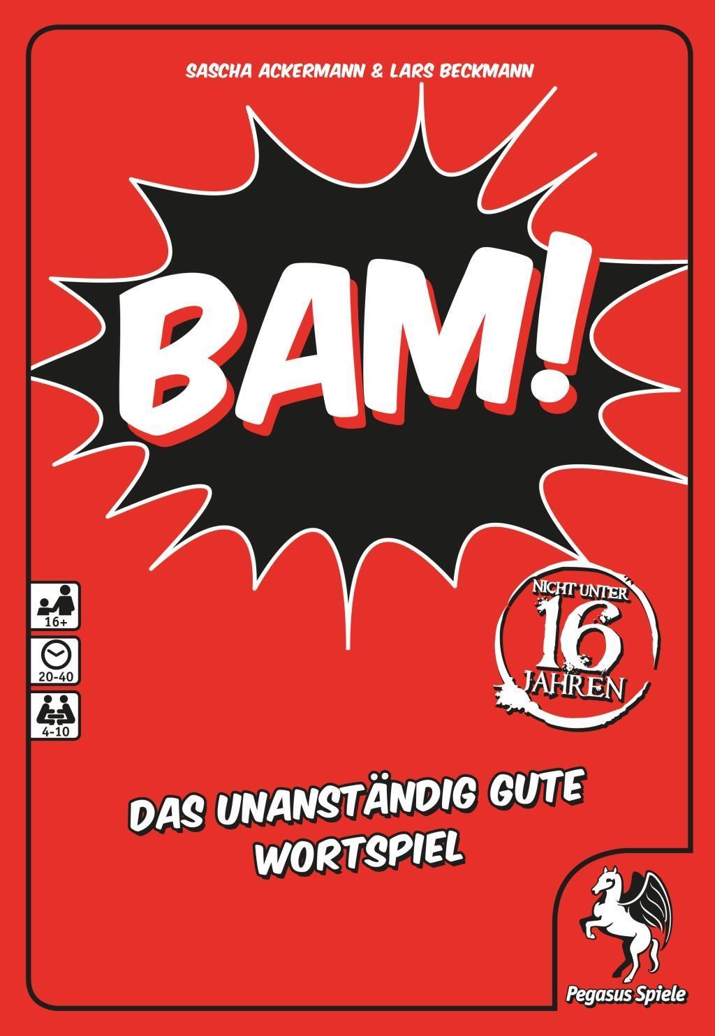 Cover: 4250231704994 | Bam! - Das unanständig gute Wortspiel | Spiel | Deutsch | 2013